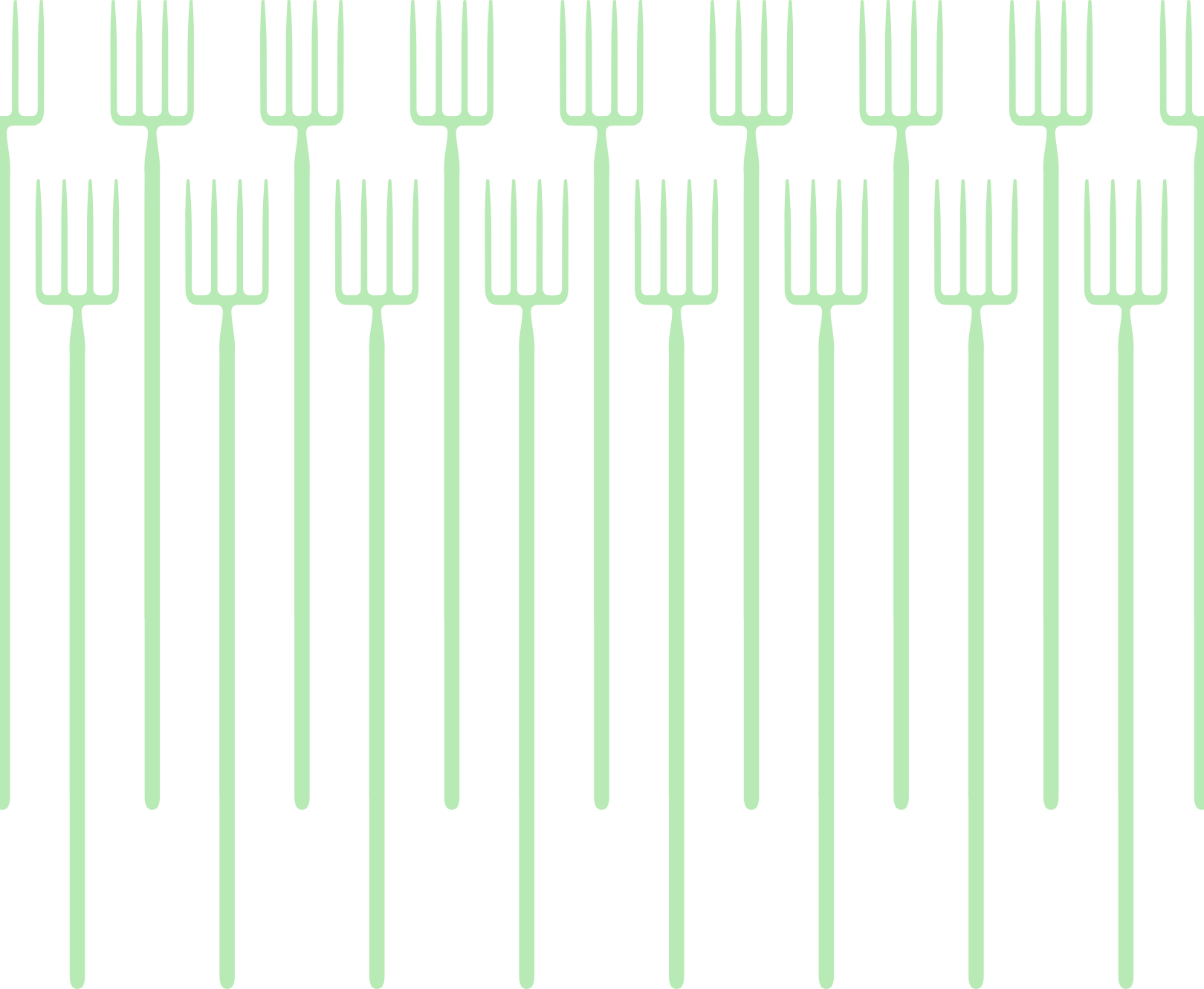 repeating graphic of pitchforks