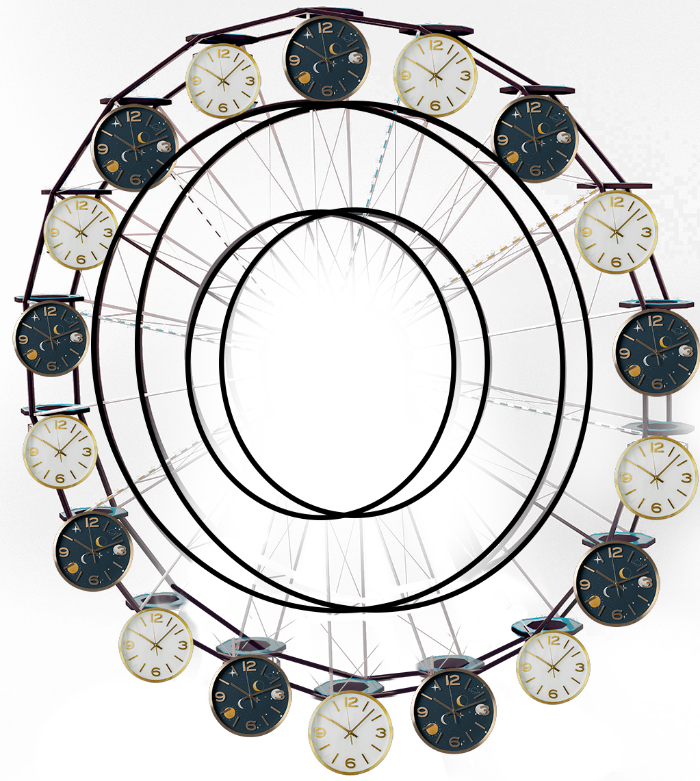 Clock Ferris Wheel