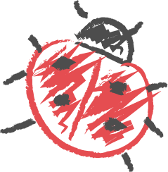 Ladybug drawing